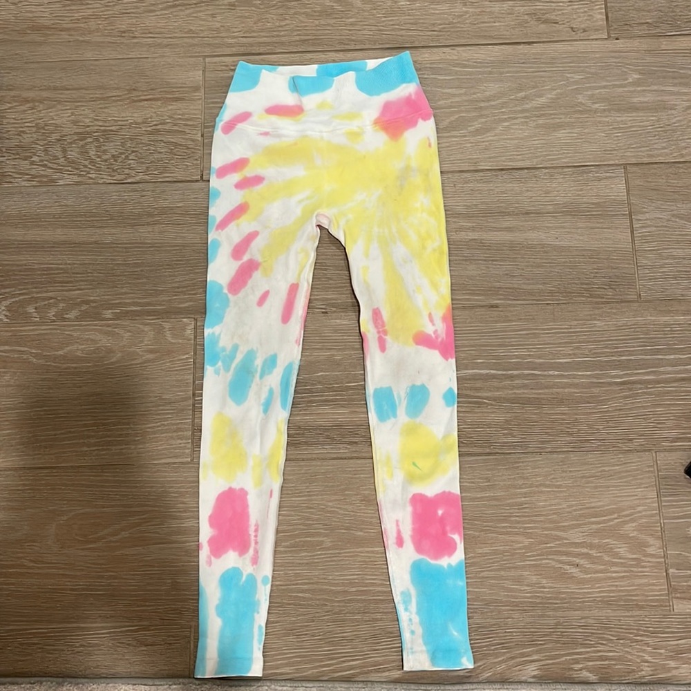 Spiritual Gangster tye dye leggings
